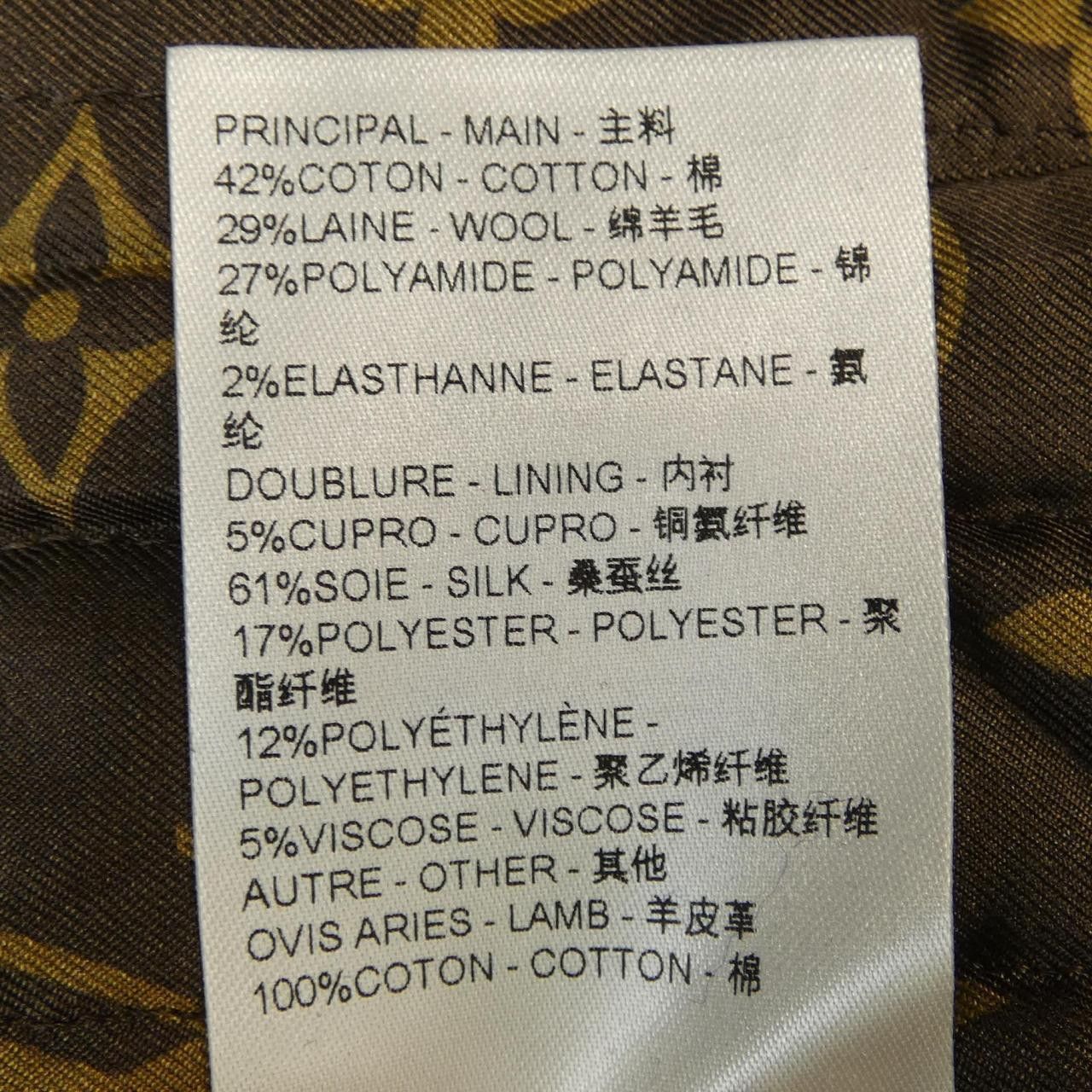 Louis Vuitton Louis Vuitton Louis Vuitton Jacket Textile Outerwear FPVE48CCN DUTY FREE for USA Size ONE SIZE - 3 Thumbnail