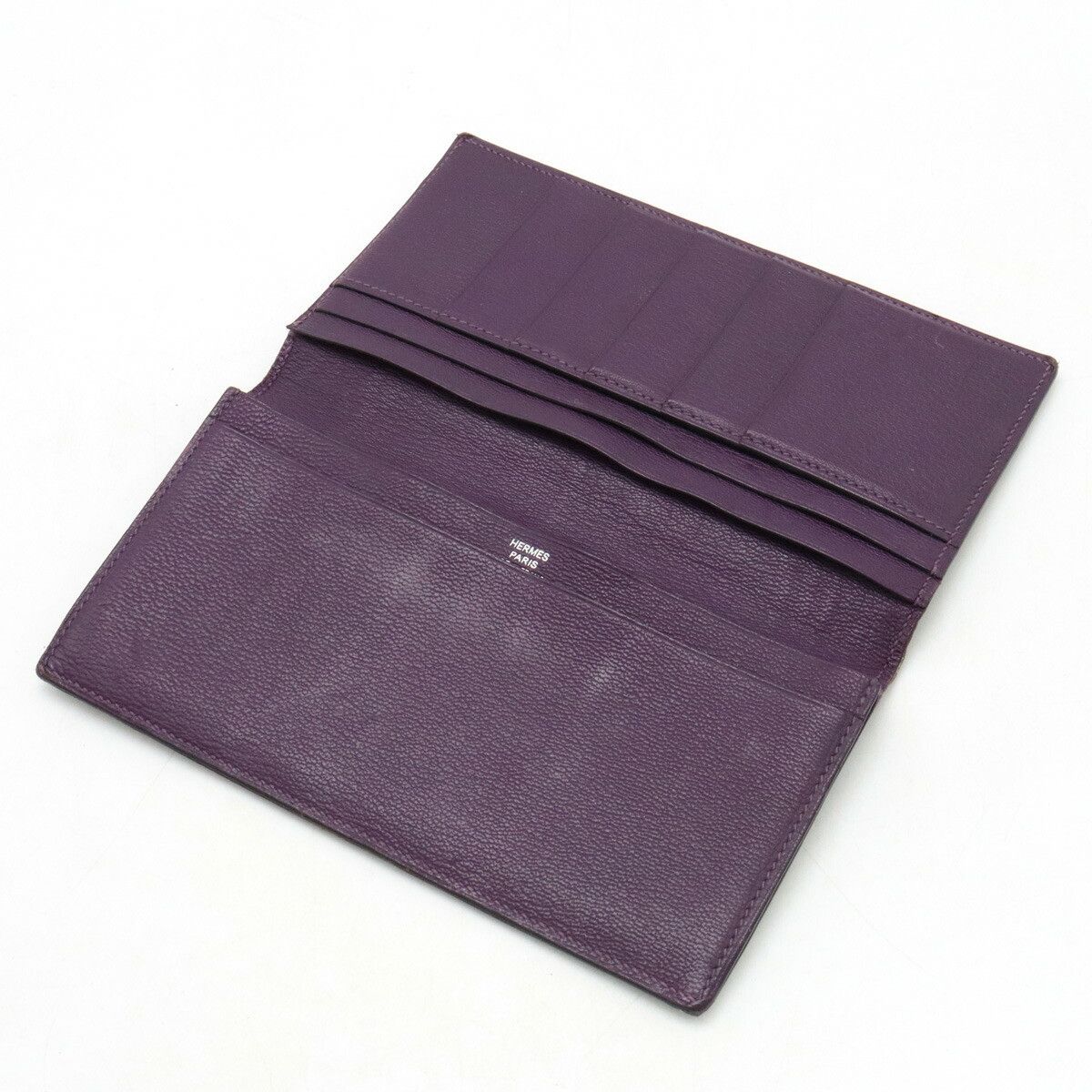 Hermes Hermes Hermes MC2 Fleming Alligator Long Wallet Leather Long Wallet Stamp M DUTY FREE for USA Size ONE SIZE - 4 Thumbnail