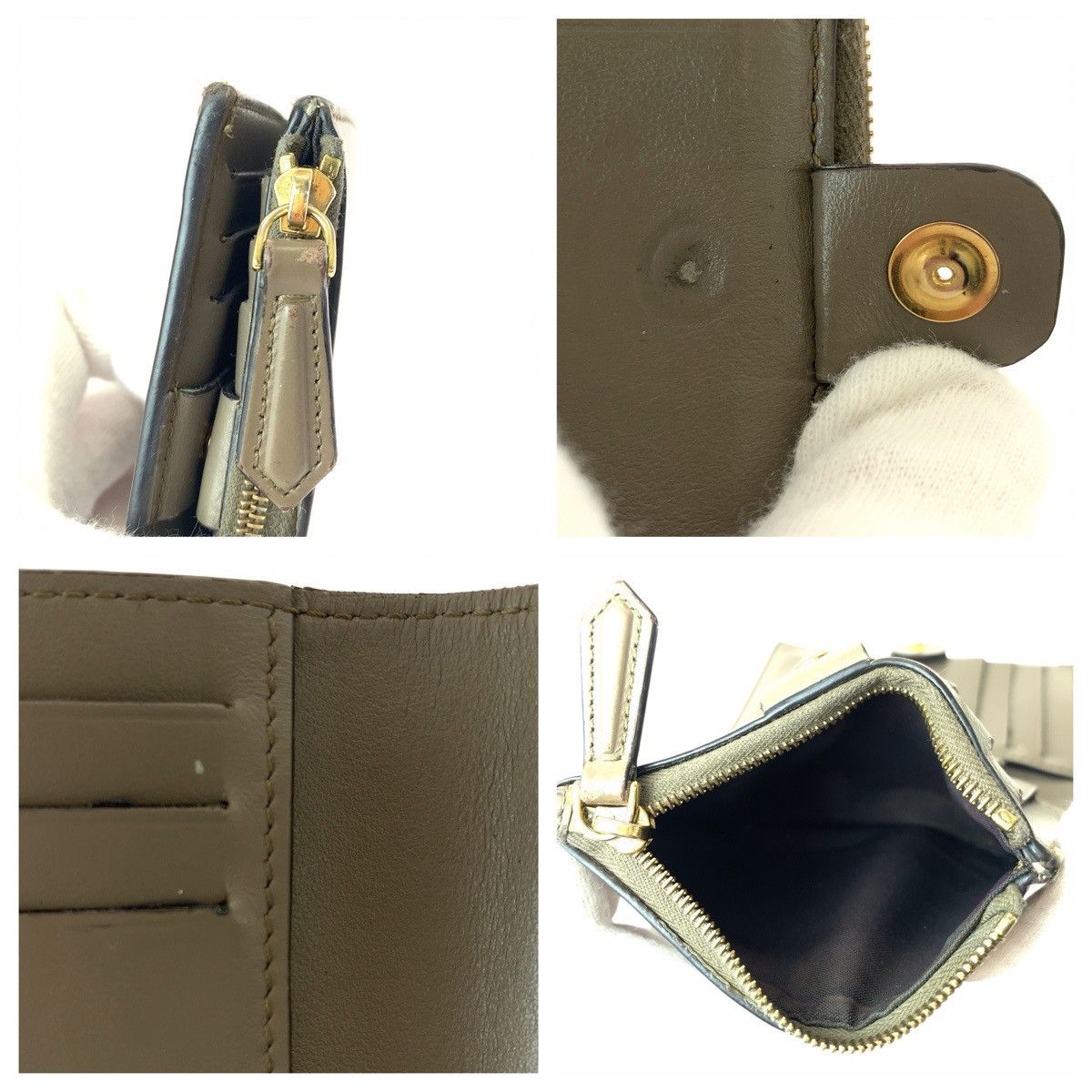 Fendi Fendi Fendi Roma Leather Wallet Leather Short Wallet 8M0477-AAYZ-2198210 DUTY FREE for USA Size ONE SIZE - 9 Thumbnail