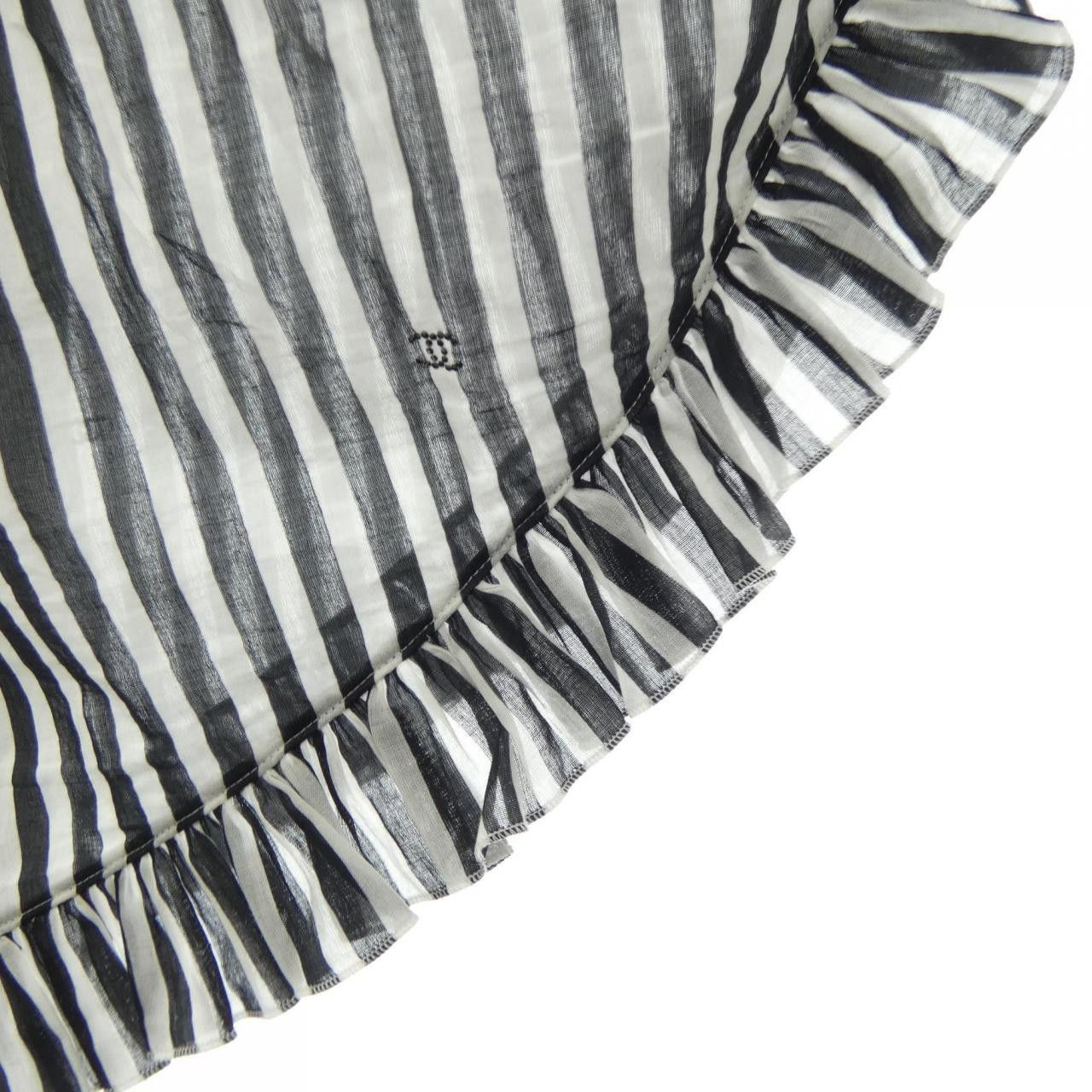 Chanel Chanel Chanel Pareo Silk Scarf Textile Scarf P76216V68307 DUTY FREE for USA Size ONE SIZE - 7 Thumbnail