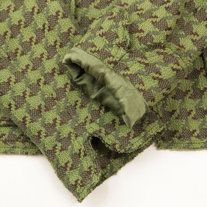 Chanel Chanel Chanel Tweed Houndstooth Jacket Textile Outerwear P32181 DUTY FREE for USA Size ONE SIZE - 9 Thumbnail