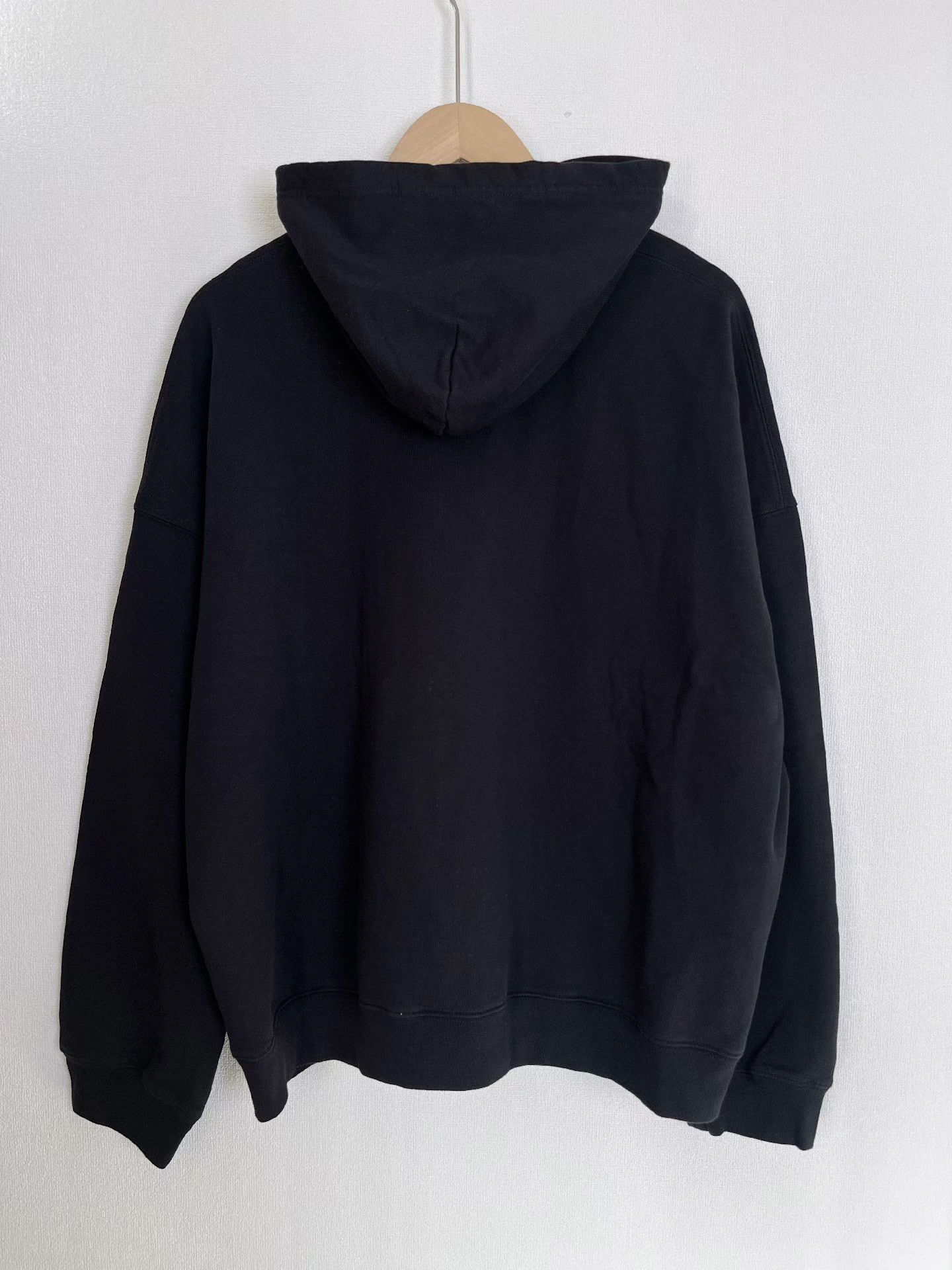 Balenciaga Balenciaga 23AW Solid Logo Oversized Unisex Hoodie Size US M / EU 48-50 / 2 - 2 Thumbnail