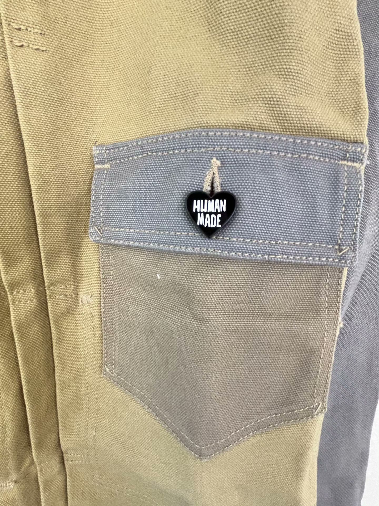 Human Made Human Made 19AW Embroidered Denim Work Jacket Size US L / EU 52-54 / 3 - 6 Thumbnail