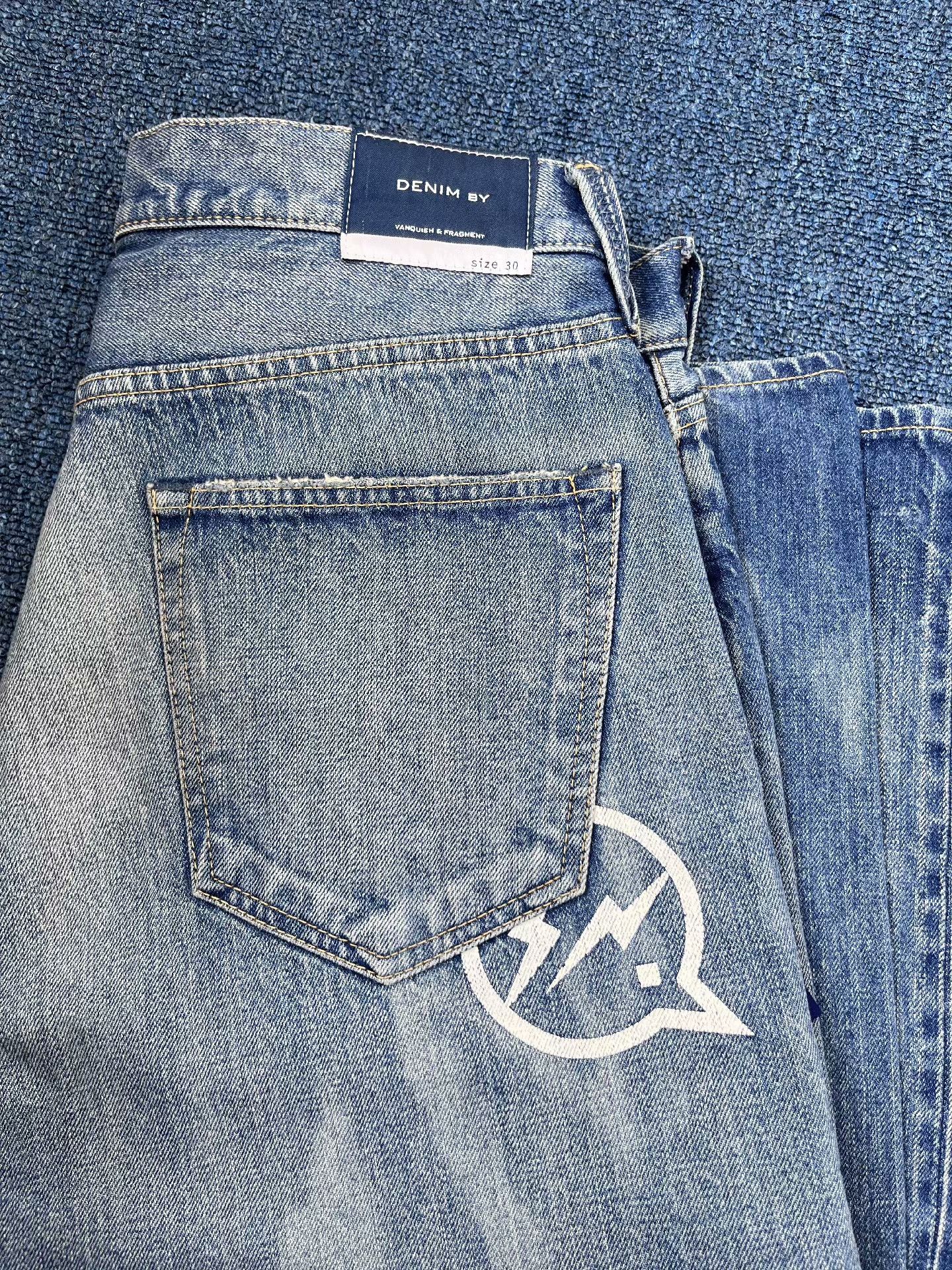 Fragment Design Vanquish Fragment Wide Denim Jeans Size US 30 / EU 46 - 7 Thumbnail