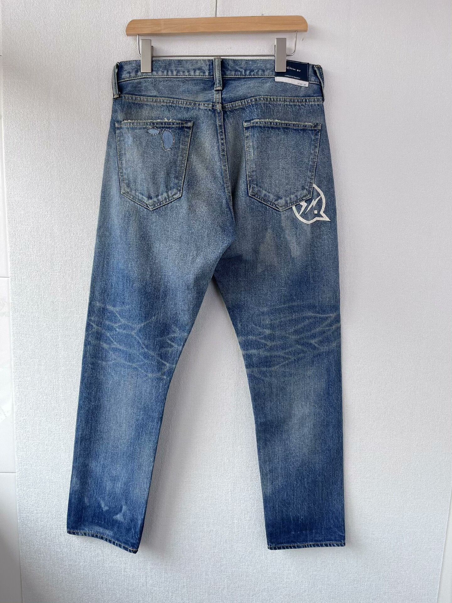 Fragment Design Vanquish Fragment Wide Denim Jeans Size US 30 / EU 46 - 2 Thumbnail