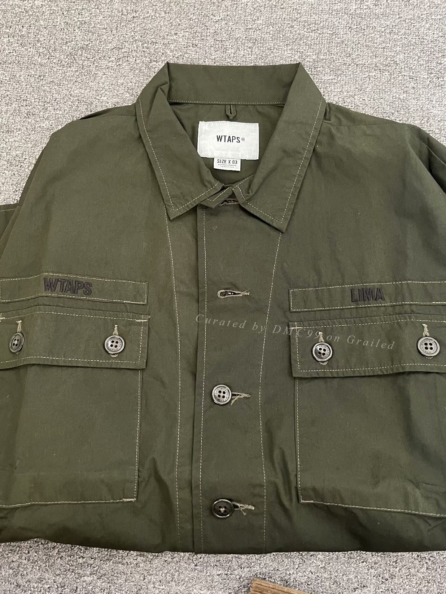 Wtaps WTAPS Jungle LS 18SS Four-Pocket Shirt Size US L / EU 52-54 / 3 - 4 Thumbnail