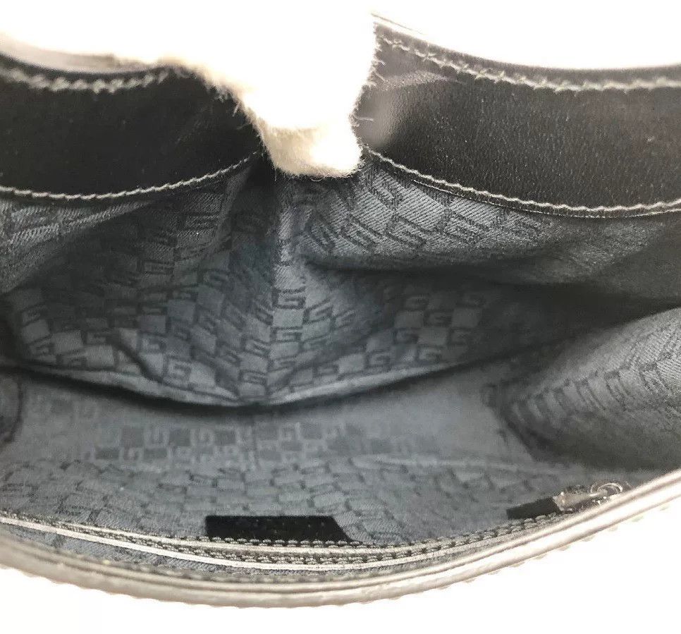 Gucci Gucci Vintage Black Wooden Handle Handbag Size ONE SIZE - 4 Thumbnail
