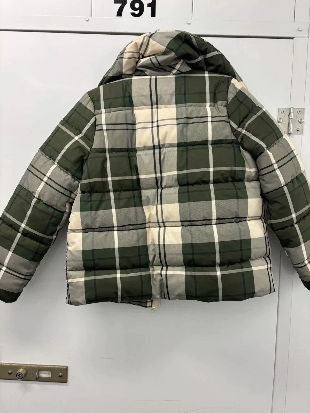 Barbour Barbour Classic Plaid Green Down Jacket Size S / US 4 / IT 40 - 2 Thumbnail