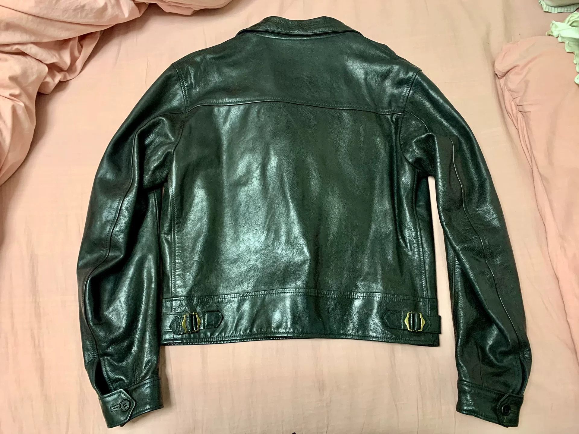 Belstaff Belstaff Men's The Aviator Leather Flight Jacket Size US M / EU 48-50 / 2 - 8 Thumbnail