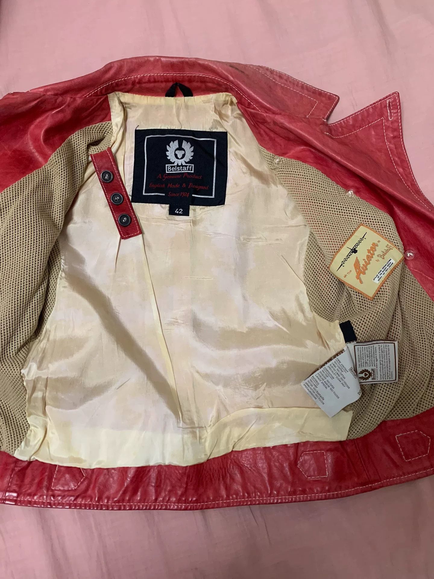Belstaff Belstaff Women's The Aviator Leather Jacket Size M / US 6-8 / IT 42-44 - 4 Thumbnail