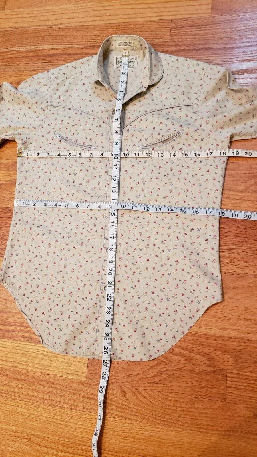 Ralph Lauren Ralph Lauren Western Floral Shirt Size M / US 6-8 / IT 42-44 - 7 Thumbnail