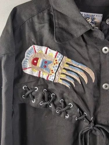 Vintage Vintage Western Cowboy Women's Shirt Size XL / US 12-14 / IT 48-50 - 2 Thumbnail
