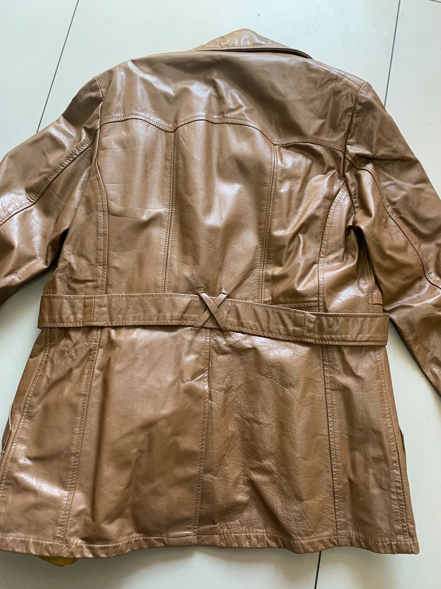 Vintage Vintage Schott Rare Leather Jacket Size US XXS / EU 40 - 9 Thumbnail