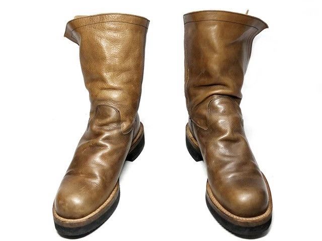 Maison MIHARA YASUHIRO Mihara Yasuhiro Brown Men's High-Top Rollable Boots Size US 9 / EU 42 - 3 Thumbnail