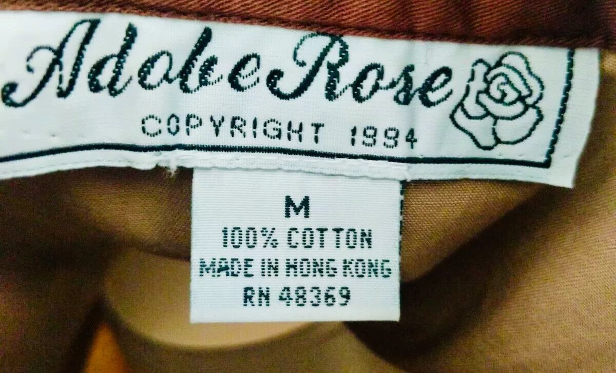 Vintage Adobe Rose Western Cowboy Shirt Size M / US 6-8 / IT 42-44 - 9 Thumbnail