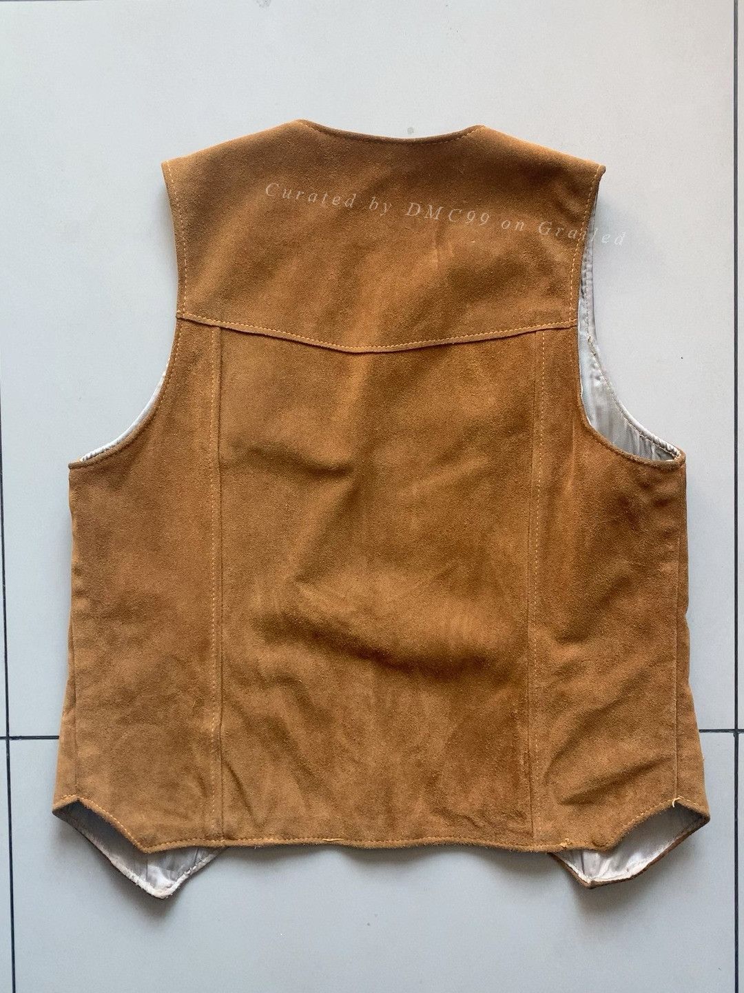 Schott Schott Vintage Western Suede Vest Size US S / EU 44-46 / 1 - 3 Thumbnail