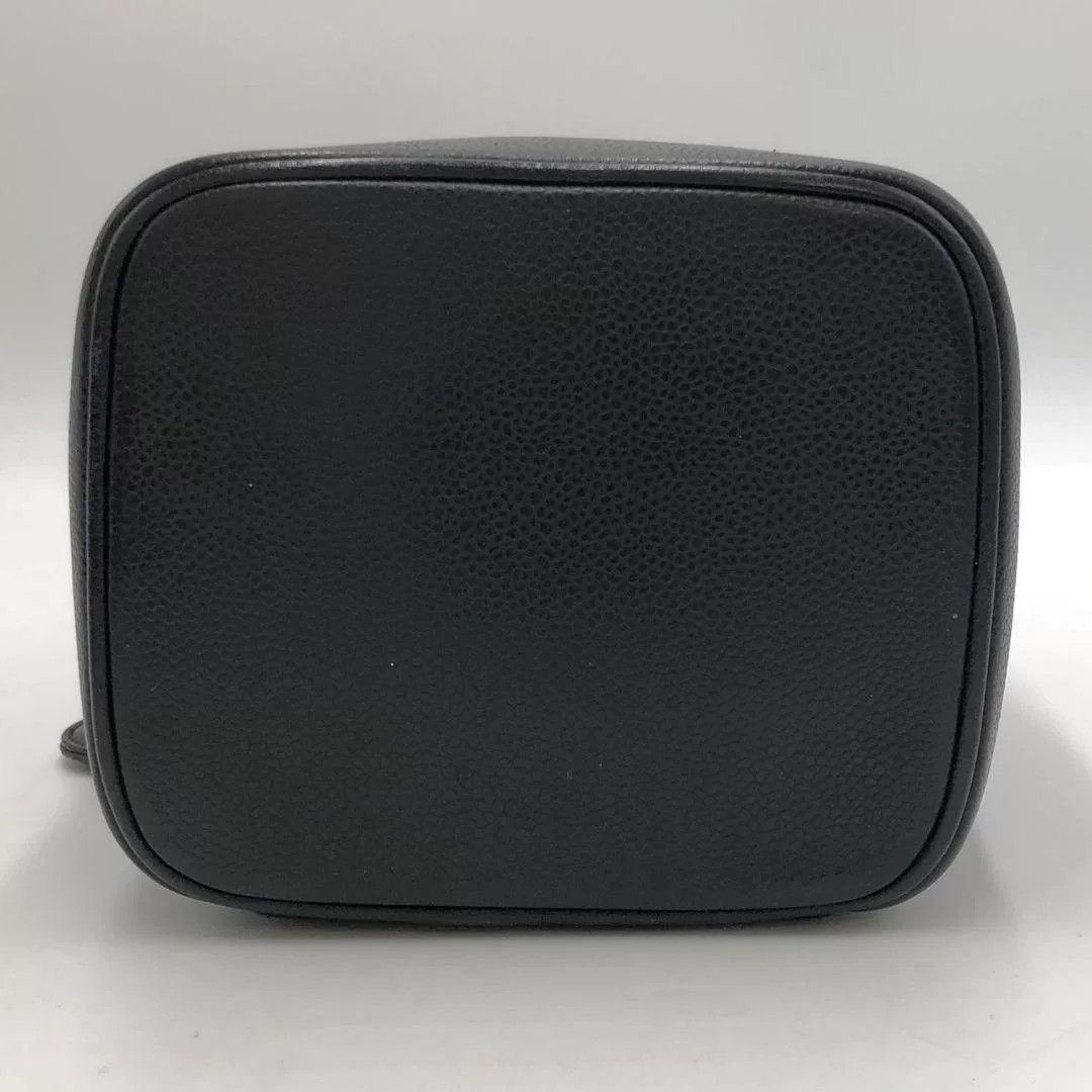Chanel Chanel Vintage Caviar Black Gold Handbag Size ONE SIZE - 5 Thumbnail