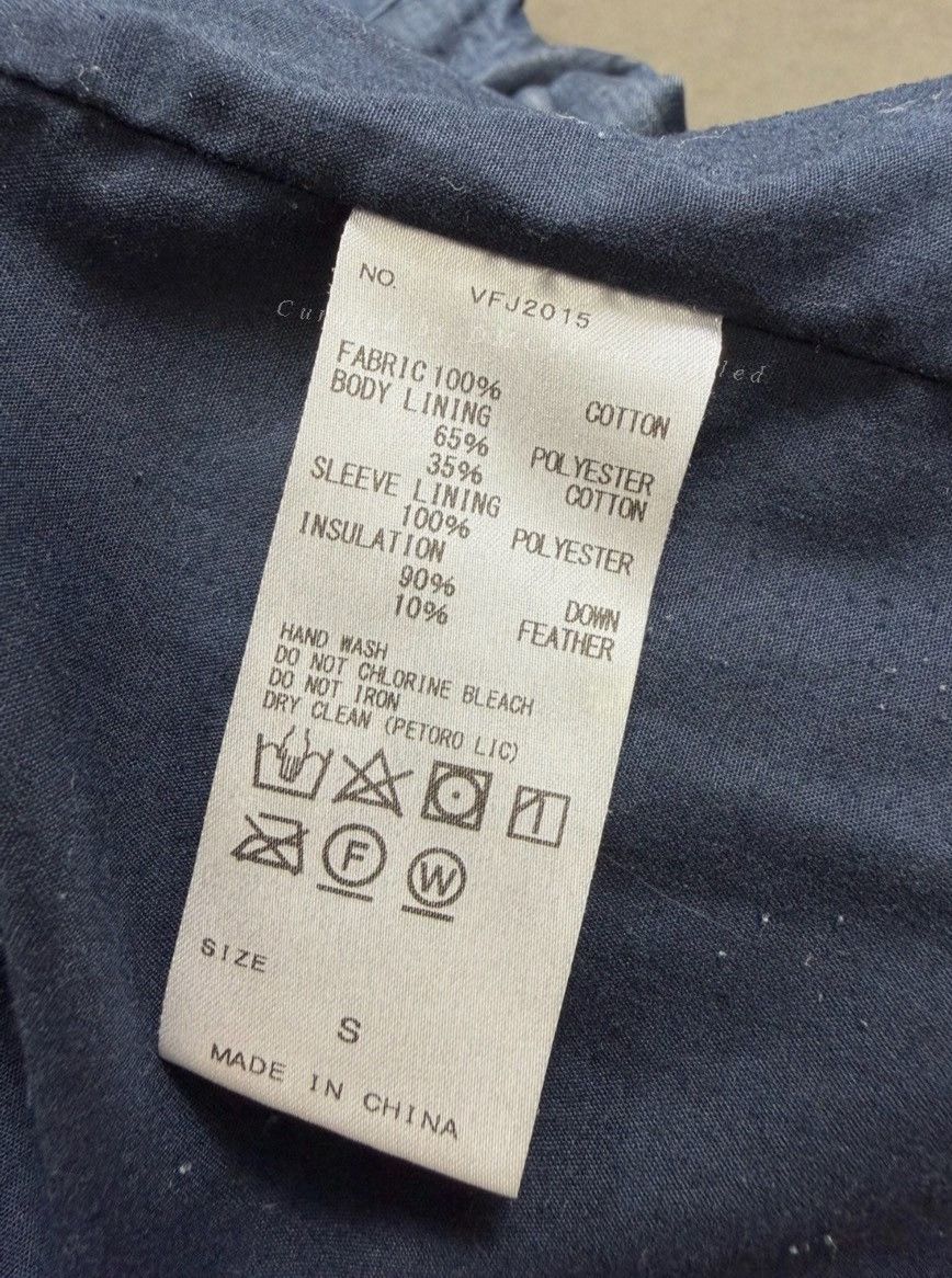 Hiroshi Fujiwara Denim By Fragment Vanquish Down Jacket Size US S / EU 44-46 / 1 - 7 Thumbnail