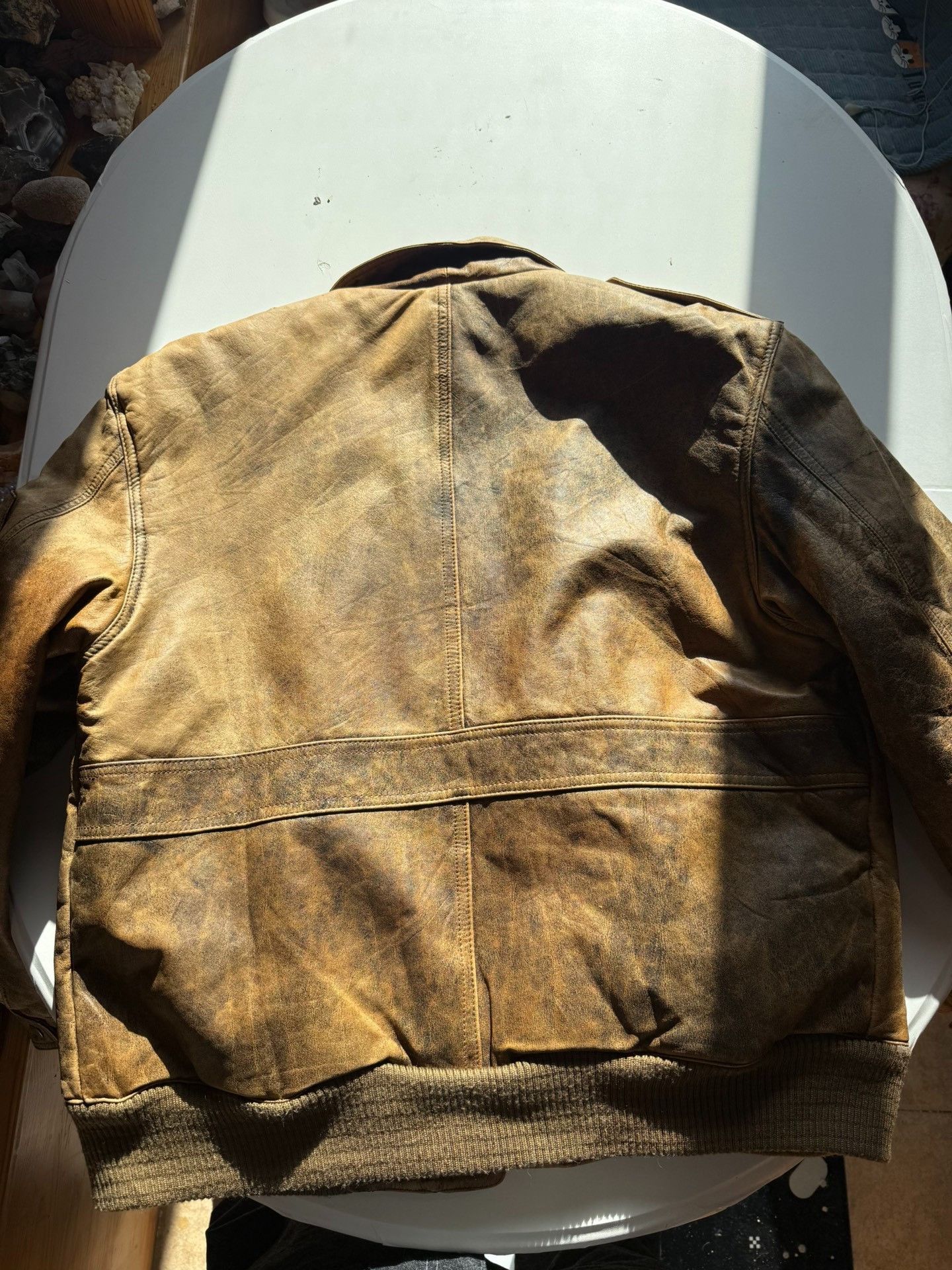 Vintage Japanese Leather Air Force A2 Jacket Size US M / EU 48-50 / 2 - 5 Thumbnail