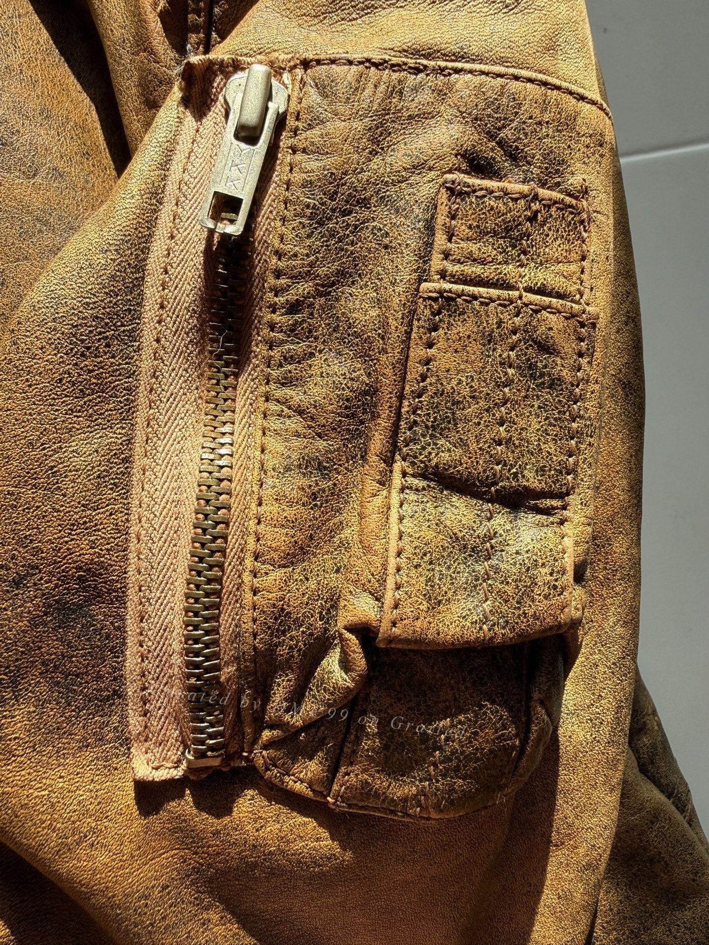 Vintage Japanese Leather Air Force A2 Jacket Size US M / EU 48-50 / 2 - 2 Thumbnail