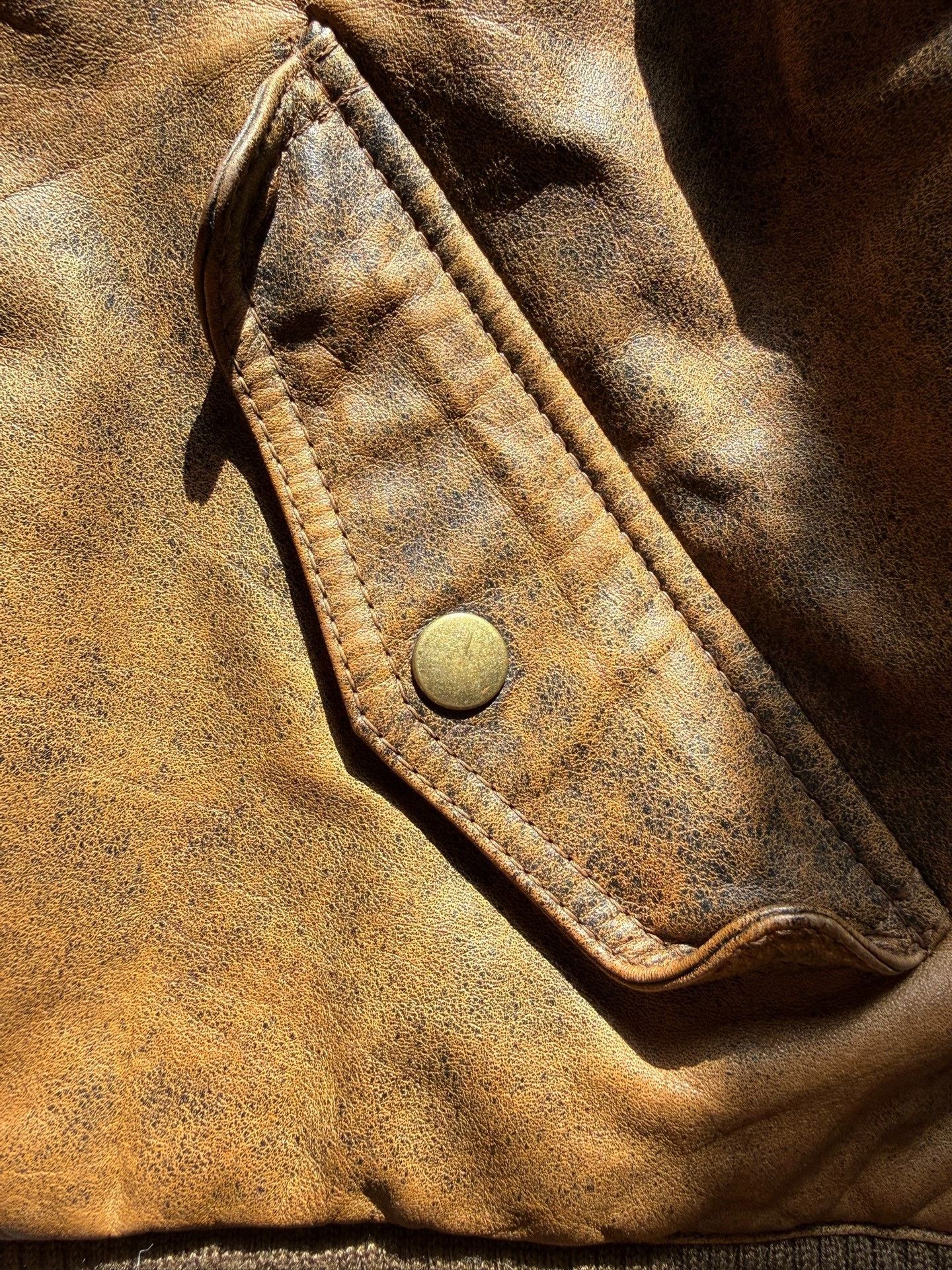 Vintage Japanese Leather Air Force A2 Jacket Size US M / EU 48-50 / 2 - 3 Thumbnail