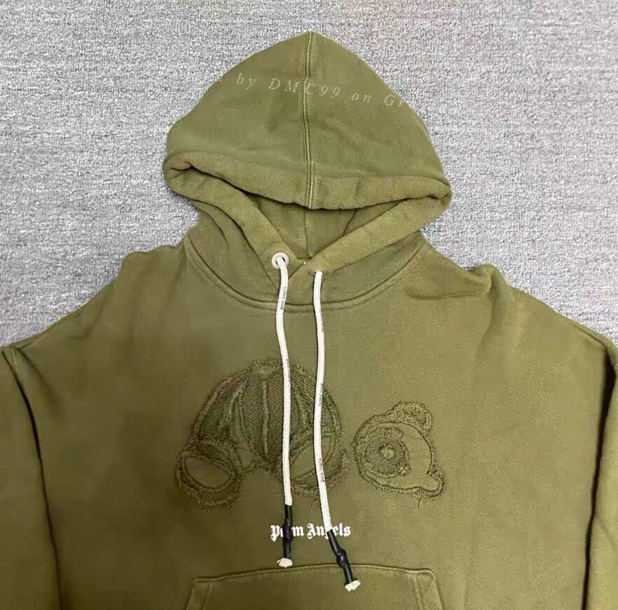 Palm Angels Palm Angels Logo Embroidered Bear Hoodie Size US S / EU 44-46 / 1 - 3 Thumbnail