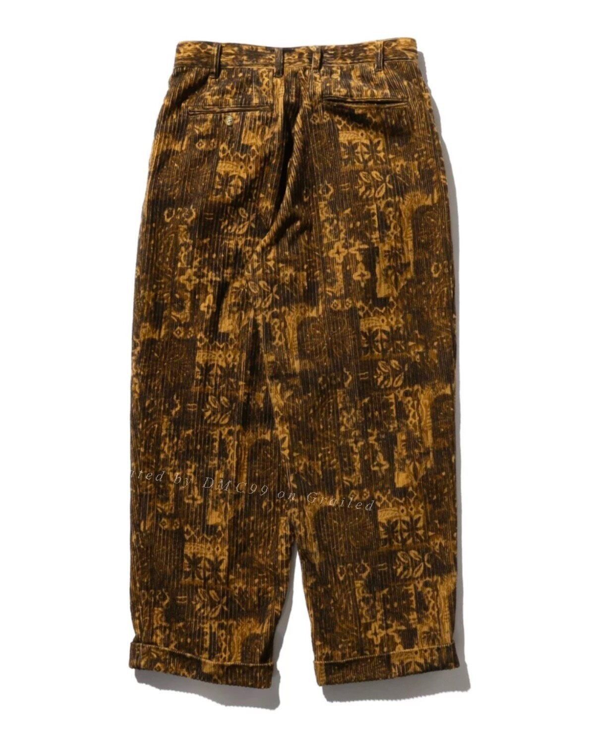 Beams Japan BEAMS PLUS Corduroy Retro Pattern Pants Size US 40 / EU 56 - 2 Thumbnail