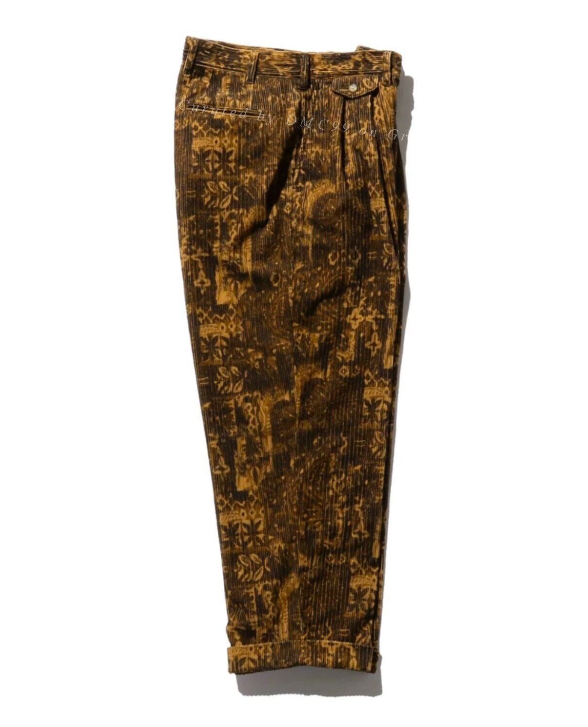 Beams Japan BEAMS PLUS Corduroy Retro Pattern Pants Size US 40 / EU 56 - 3 Thumbnail