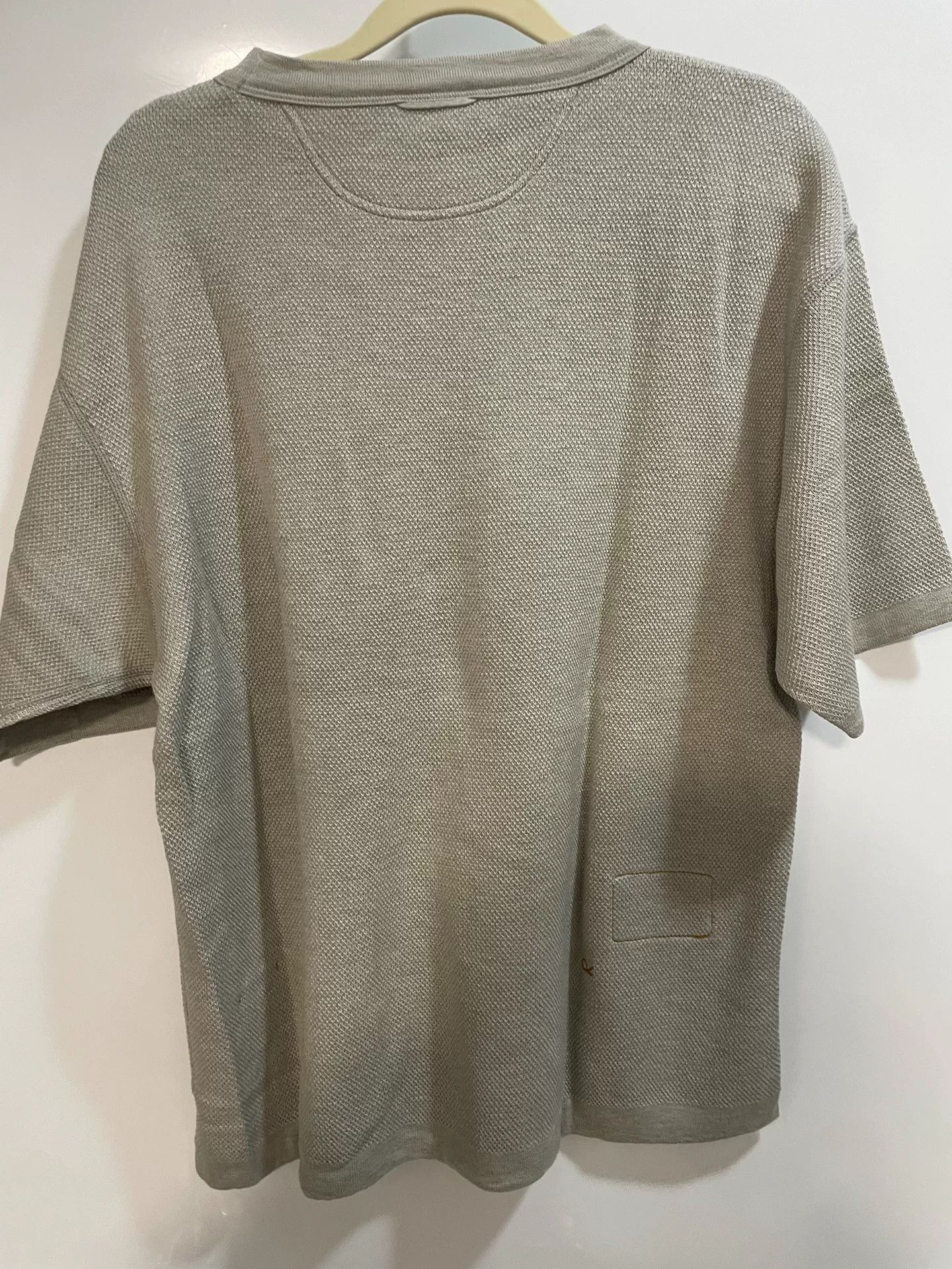45rpm 45R Textured Knit Unisex Pocket T-Shirt Size US XL / EU 56 / 4 - 3 Thumbnail