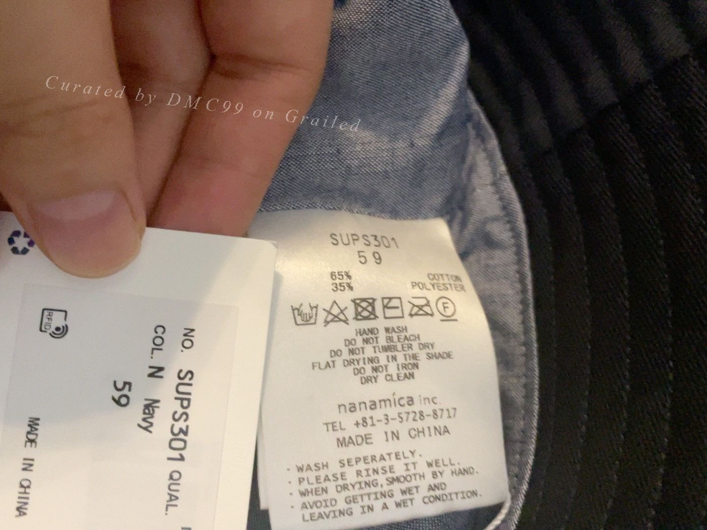 Nanamica NANAMICA 23AW CHINO HAT Size ONE SIZE - 6 Thumbnail