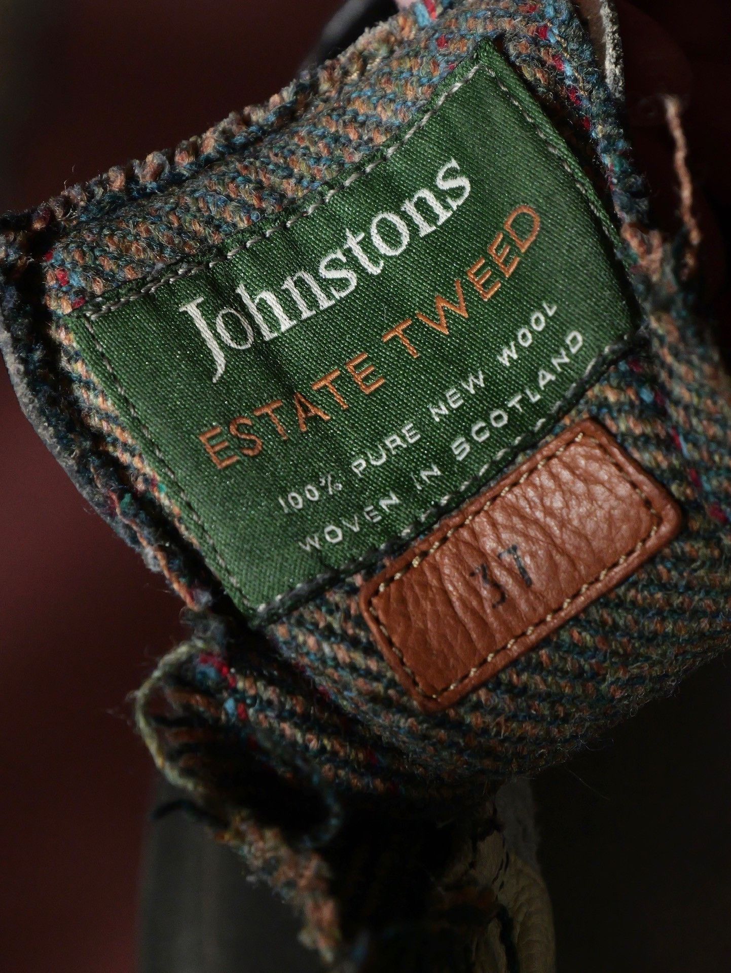 Vintage Vintage Diemme Tweed Patchwork Hiking Boots Size US 6 / IT 36 - 7 Thumbnail
