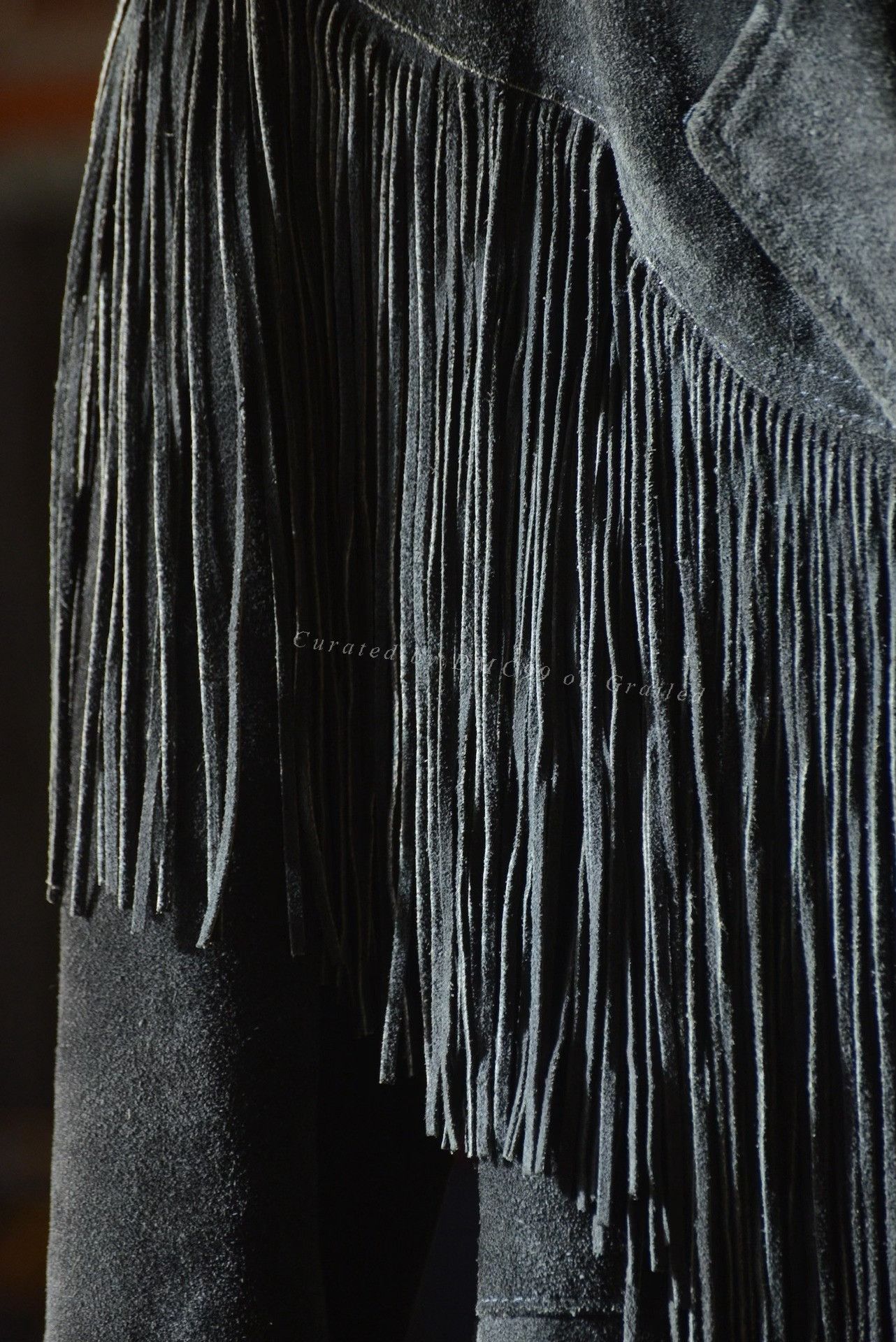 Rockmount Ranch Wear 1970s Suede Fringe Short Jacket USA Size M / US 6-8 / IT 42-44 - 2 Thumbnail