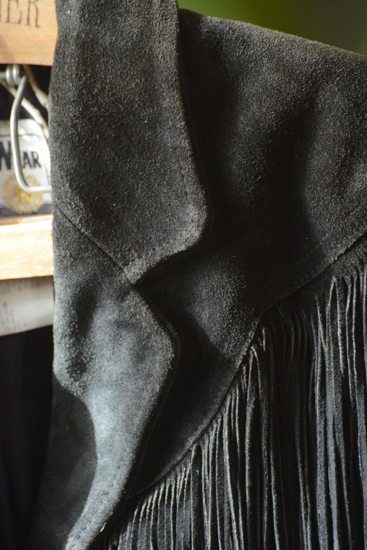 Rockmount Ranch Wear 1970s Suede Fringe Short Jacket USA Size M / US 6-8 / IT 42-44 - 4 Thumbnail
