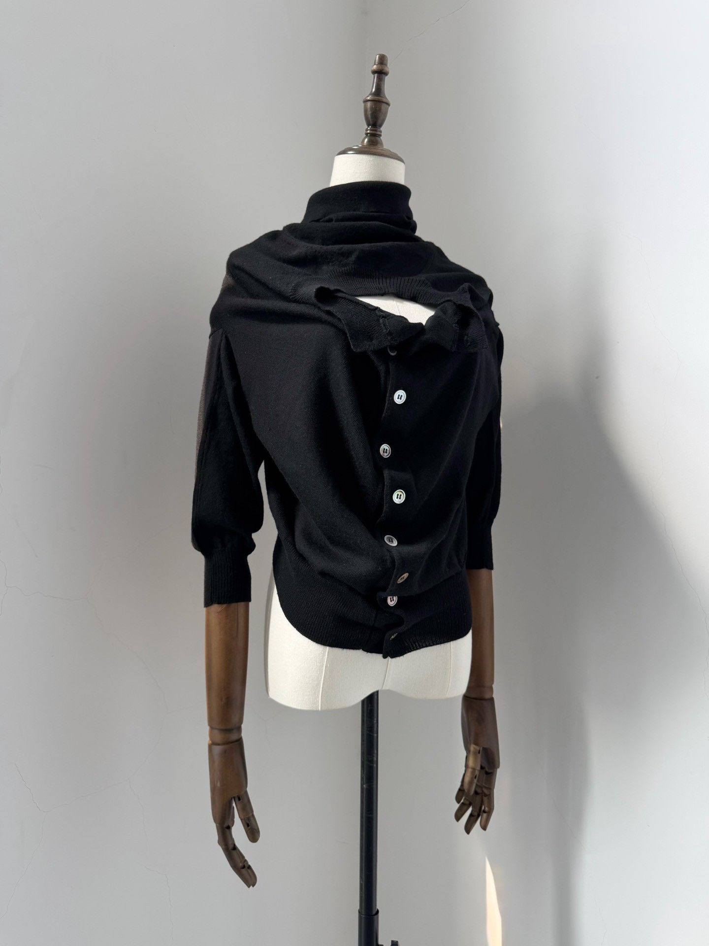 Junya Watanabe Junya Watanabe 2005 Deconstructed Knit Top Size US S / EU 44-46 / 1 - 6 Thumbnail