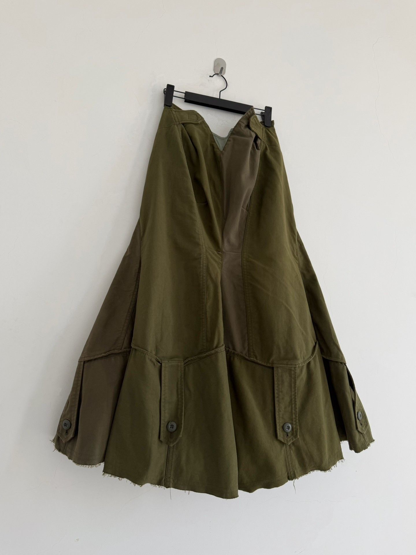 Junya Watanabe Junya Watanabe 2006 Military Deconstructed Skirt Size 34" / US 12 / IT 48 - 8 Thumbnail