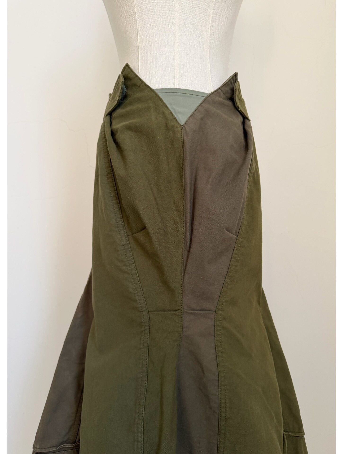 Junya Watanabe Junya Watanabe 2006 Military Deconstructed Skirt Size 34" / US 12 / IT 48 - 4 Thumbnail
