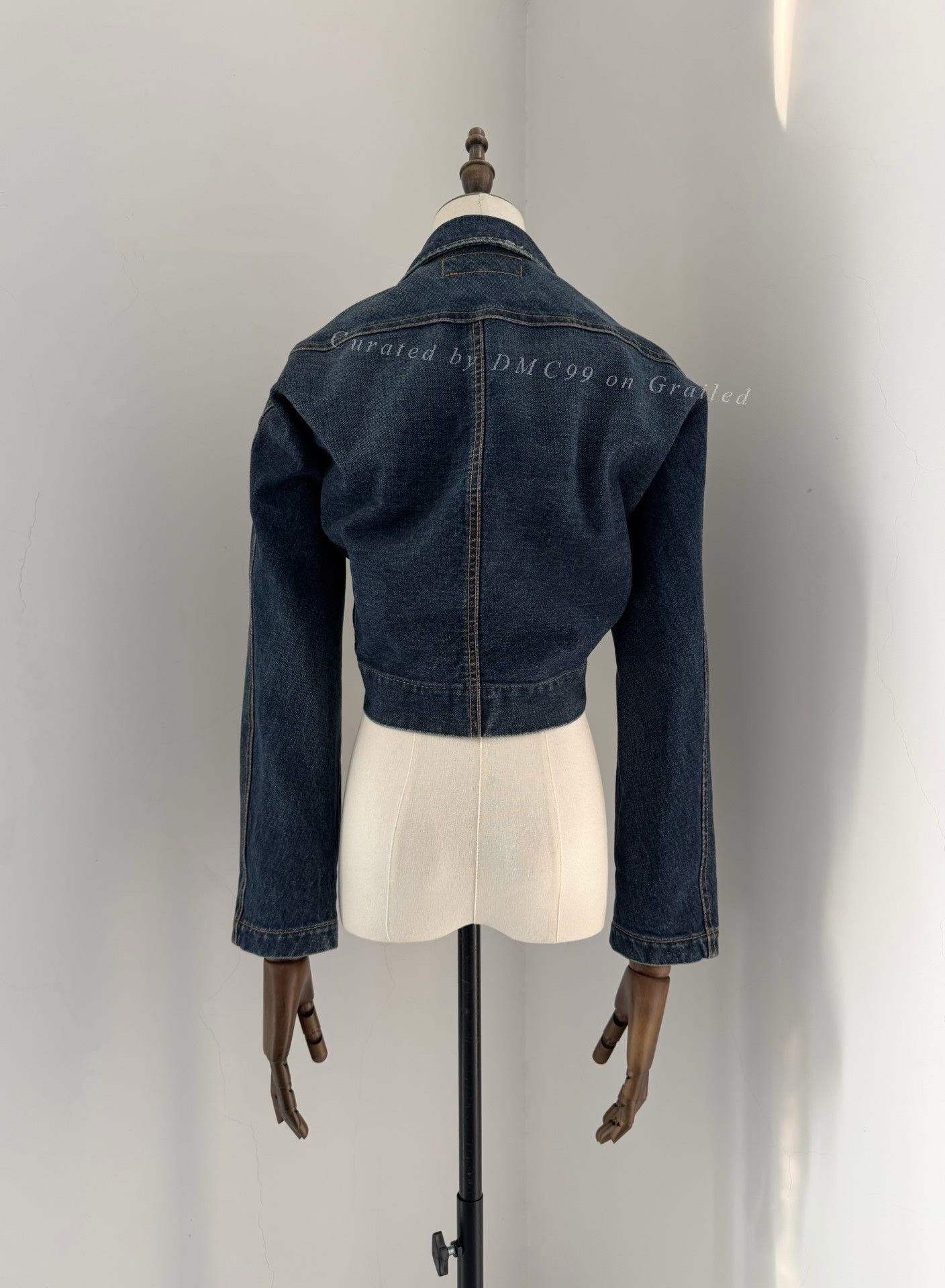 Comme des Garcons Comme des Garçons 2005 Tricot Deconstructed Denim Jacket Size S / US 4 / IT 40 - 3 Thumbnail
