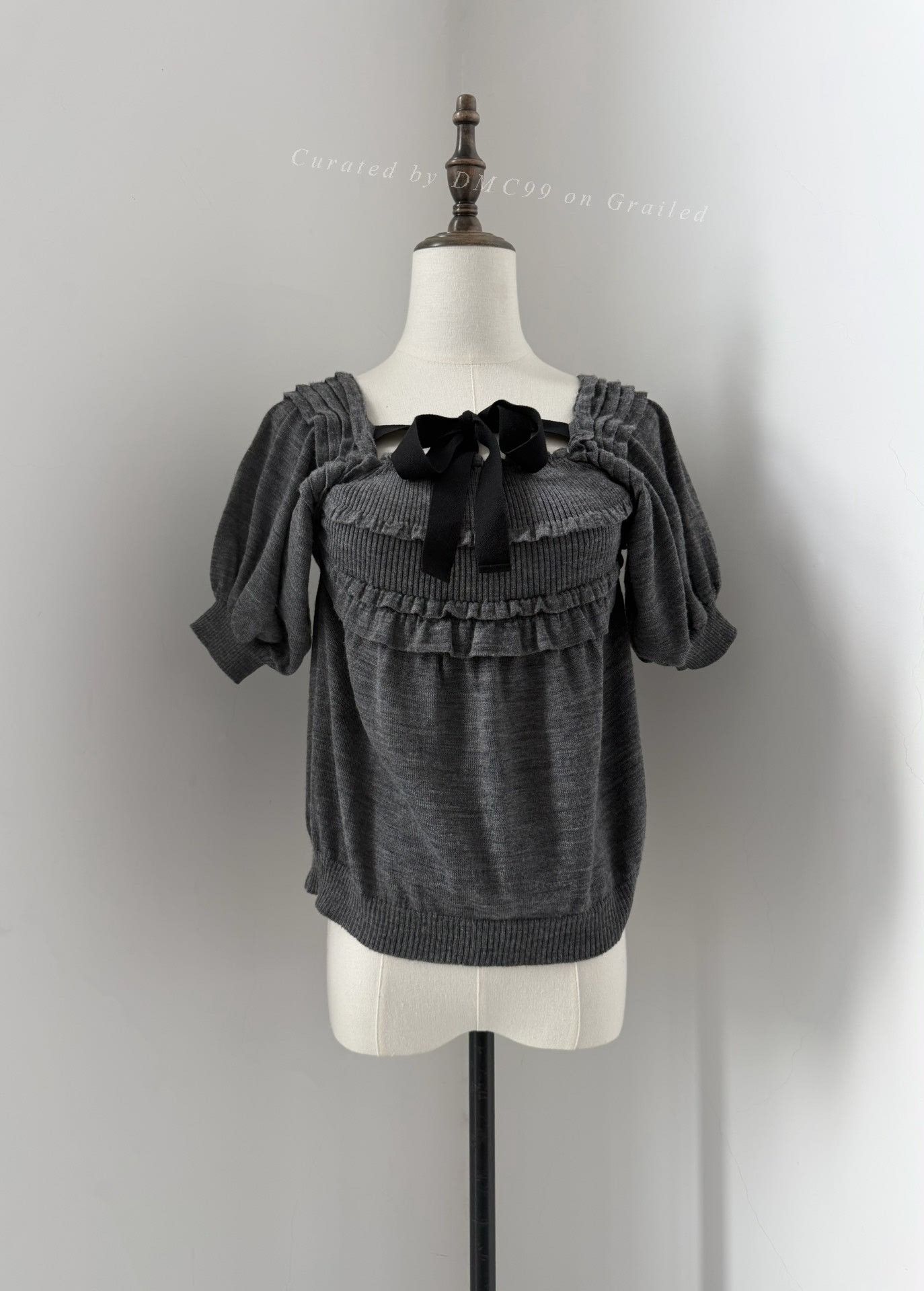 Comme des Garcons Comme des Garçons 2010 TAO Puff Sleeve Knit Size S / US 4 / IT 40 - 8 Thumbnail