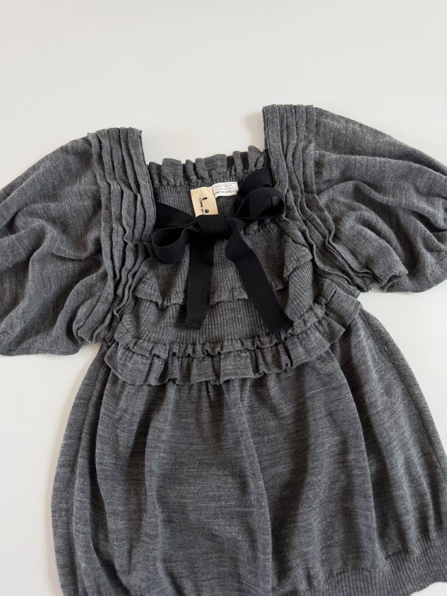 Comme des Garcons Comme des Garçons 2010 TAO Puff Sleeve Knit Size S / US 4 / IT 40 - 2 Thumbnail