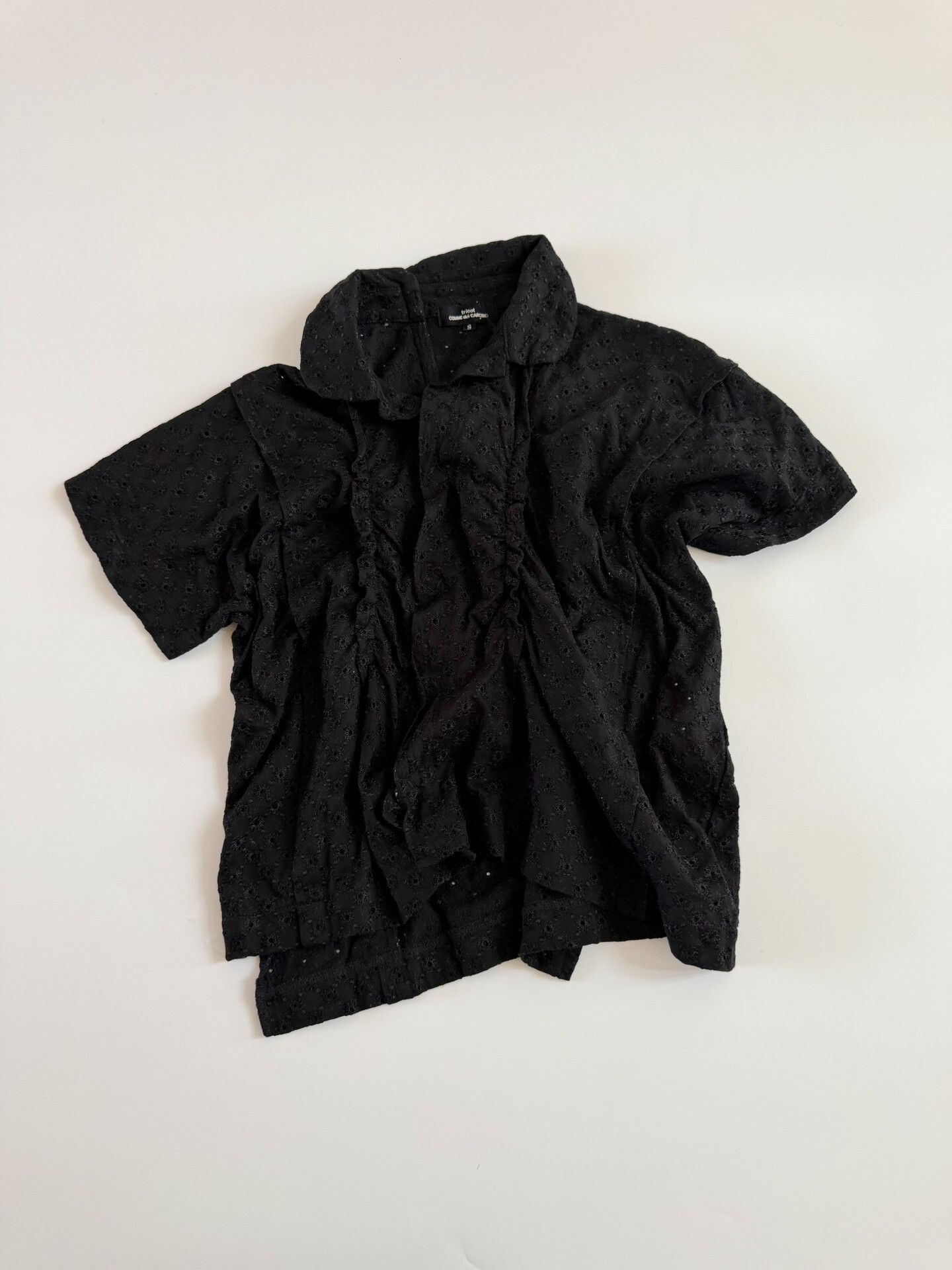 Comme des Garcons Comme des Garçons 2011 Tricot Embroidered Cotton Top Size S / US 4 / IT 40 - 7 Thumbnail