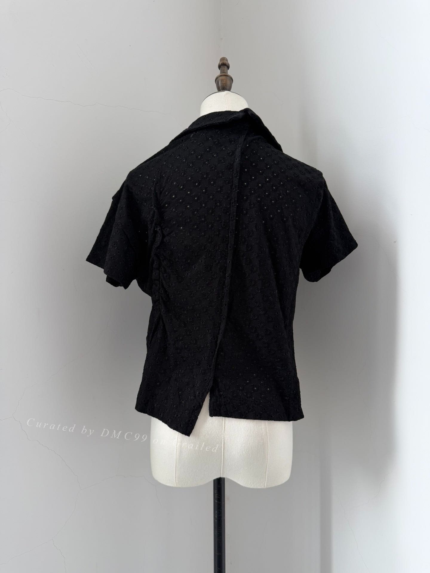 Comme des Garcons Comme des Garçons 2011 Tricot Embroidered Cotton Top Size S / US 4 / IT 40 - 4 Thumbnail