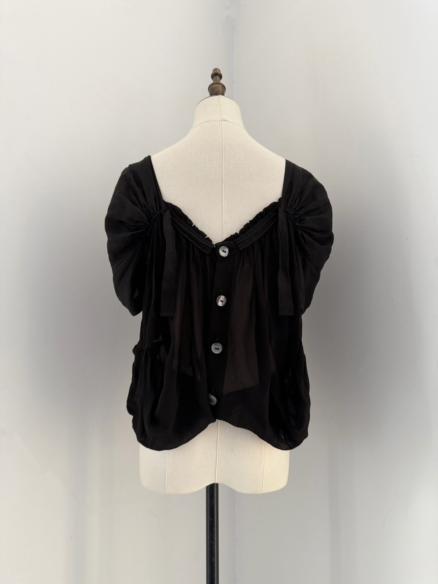 Comme des Garcons Comme des Garçons 2011 Tricot Short Sleeve Top Size M / US 6-8 / IT 42-44 - 8 Thumbnail