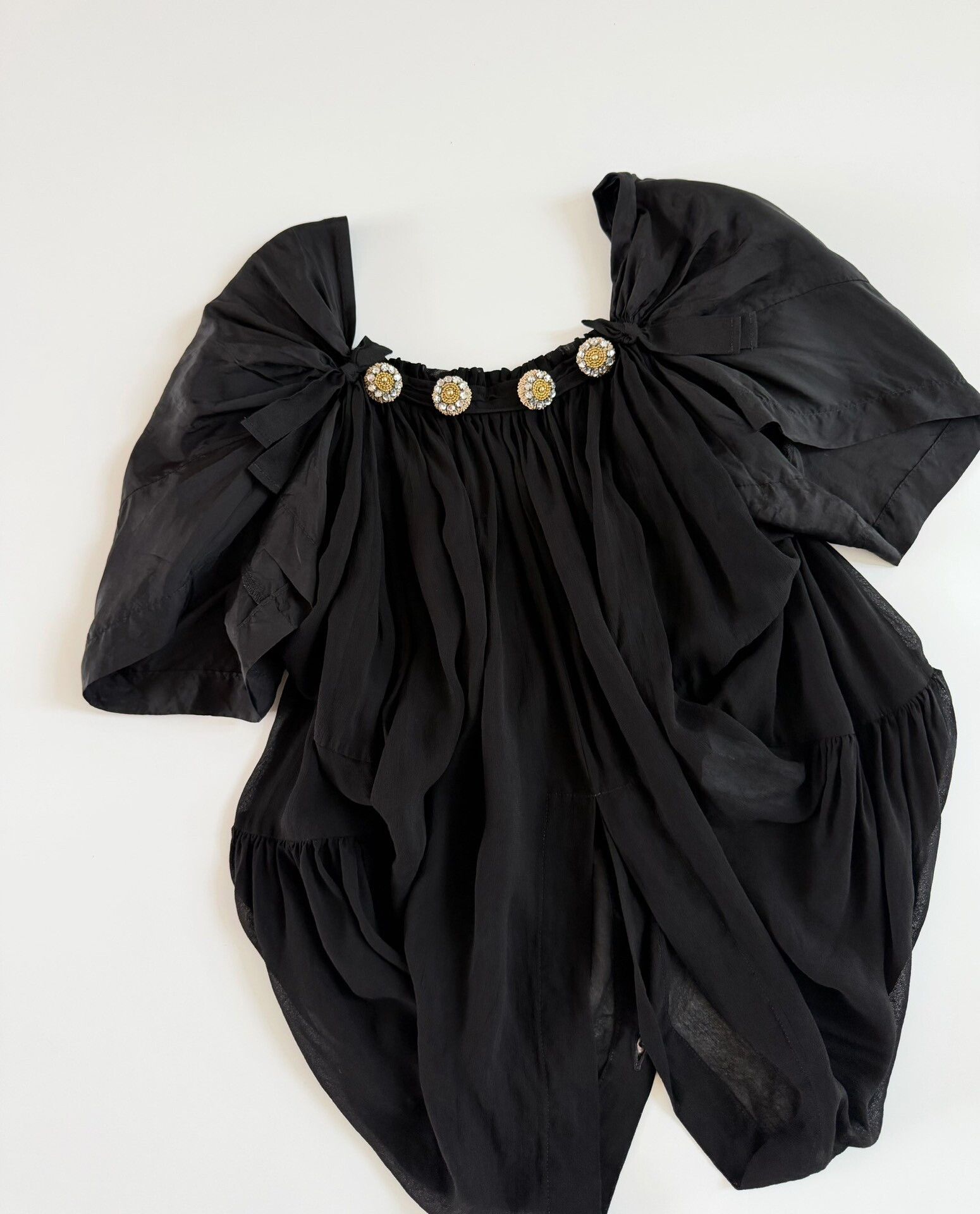 Comme des Garcons Comme des Garçons 2011 Tricot Short Sleeve Top Size M / US 6-8 / IT 42-44 - 2 Thumbnail