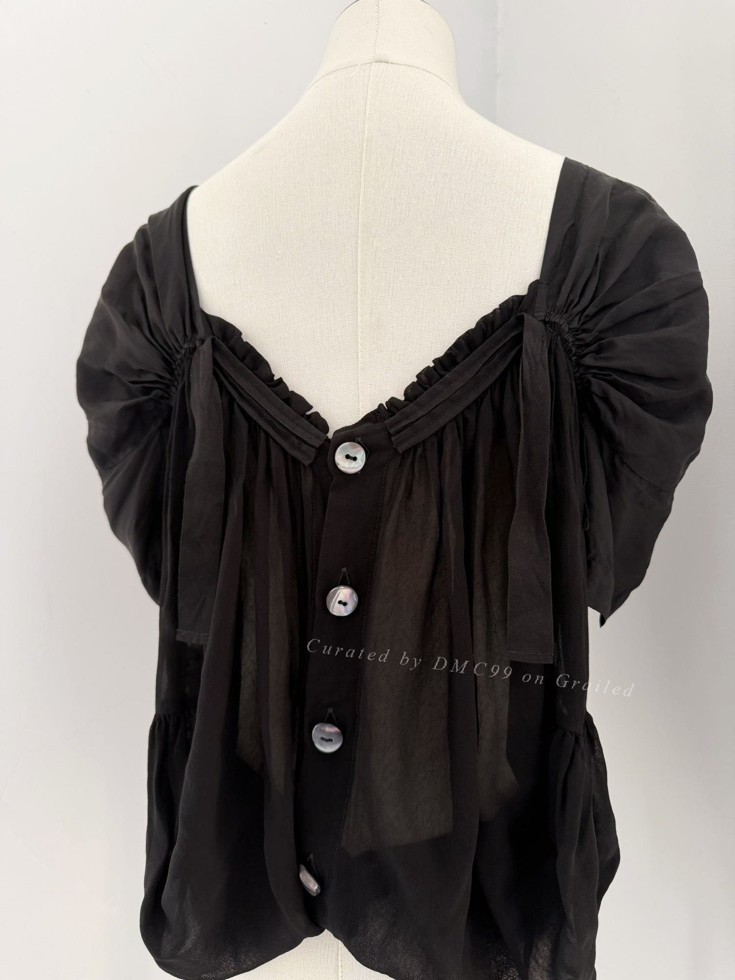 Comme des Garcons Comme des Garçons 2011 Tricot Short Sleeve Top Size M / US 6-8 / IT 42-44 - 9 Thumbnail