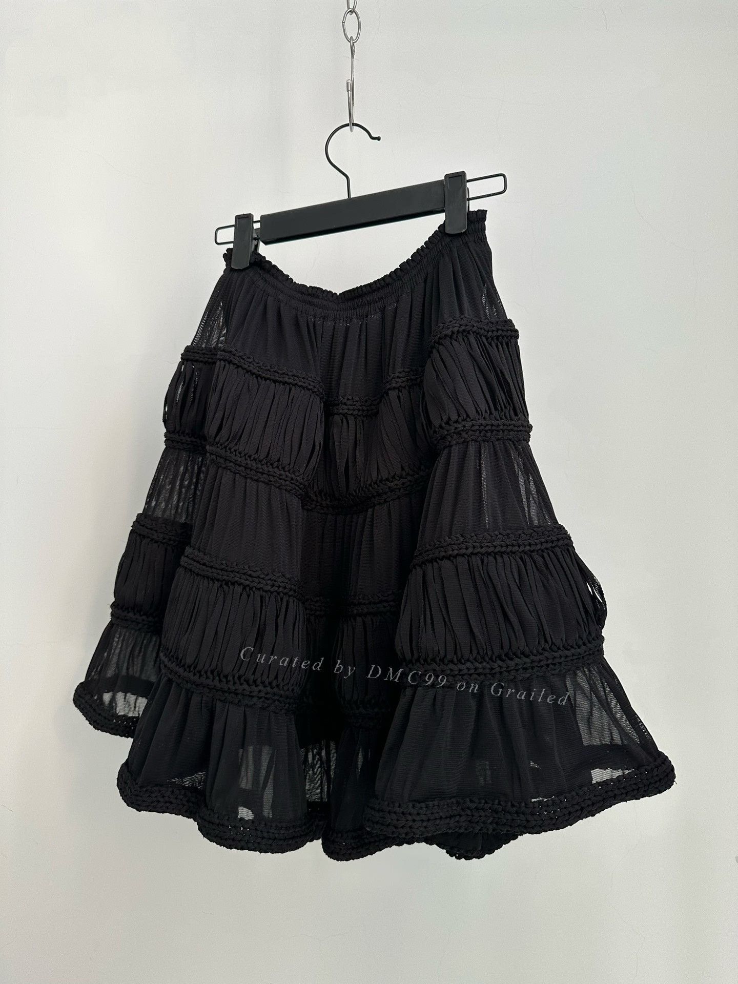 Jean Paul Gaultier Jean Paul Gaultier Vintage Tiered Skirt Size 40" / US 18 - 2 Thumbnail