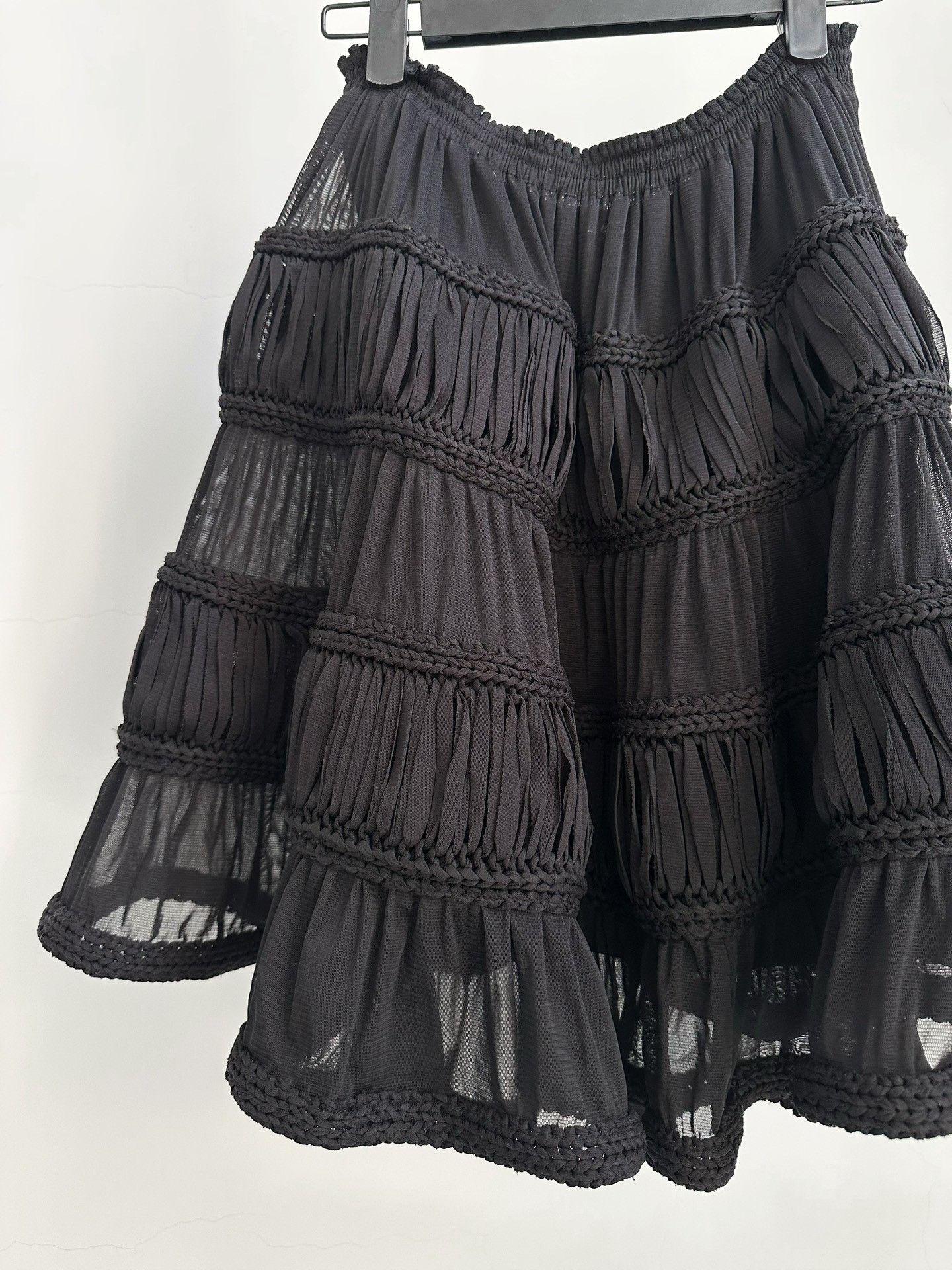Jean Paul Gaultier Jean Paul Gaultier Vintage Tiered Skirt Size 40" / US 18 - 9 Thumbnail
