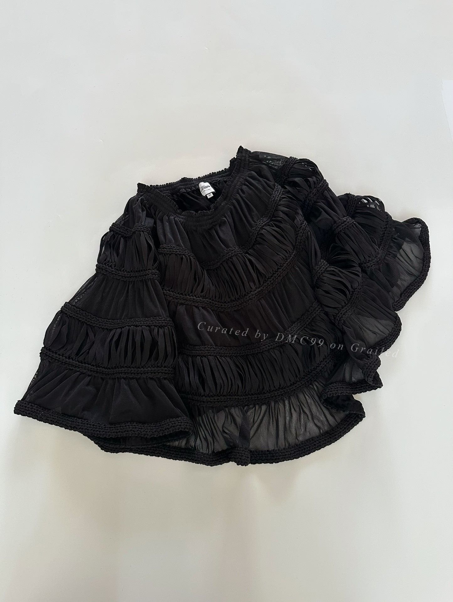 Jean Paul Gaultier Jean Paul Gaultier Vintage Tiered Skirt Size 40" / US 18 - 7 Thumbnail