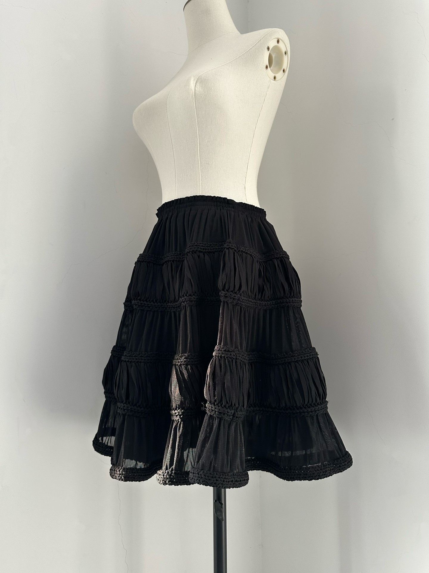 Jean Paul Gaultier Jean Paul Gaultier Vintage Tiered Skirt Size 40" / US 18 - 6 Thumbnail