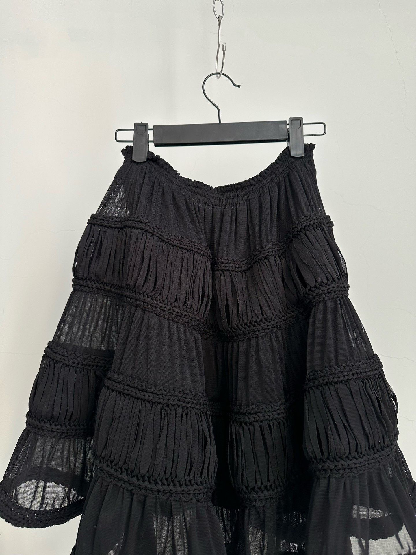 Jean Paul Gaultier Jean Paul Gaultier Vintage Tiered Skirt Size 40" / US 18 - 4 Thumbnail