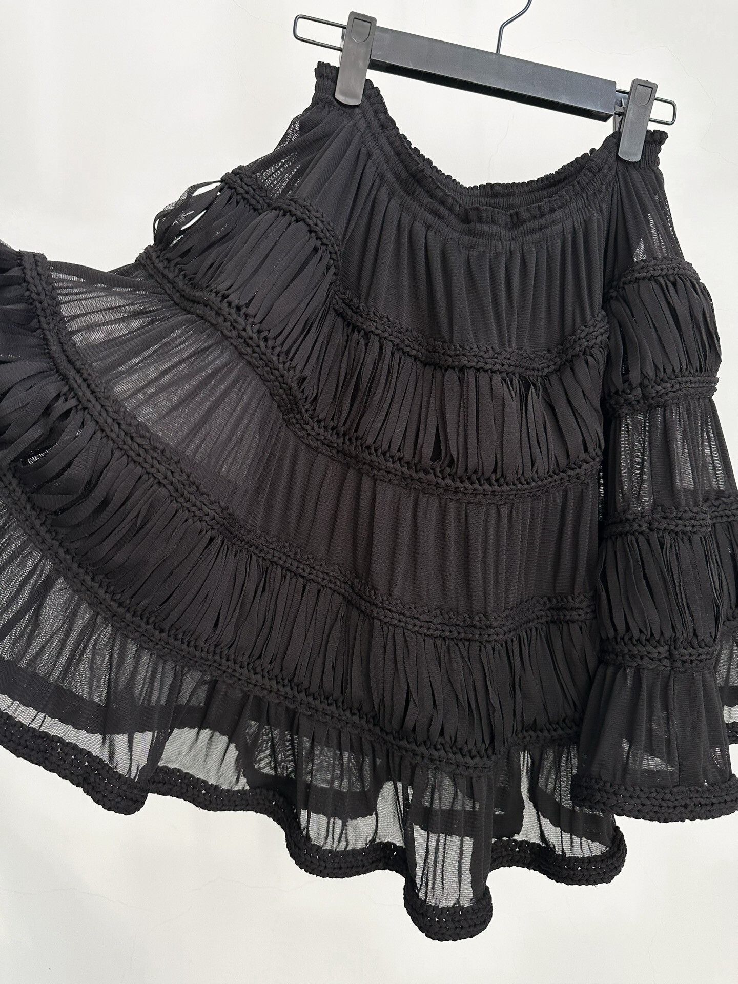 Jean Paul Gaultier Jean Paul Gaultier Vintage Tiered Skirt Size 40" / US 18 - 3 Thumbnail